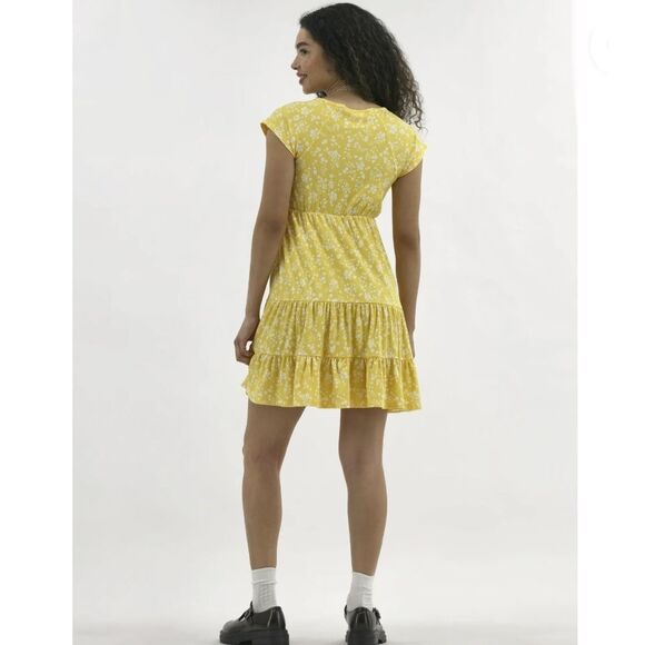 Women’s Babydoll Ribbed Mini Dress Size XL - Picture 8 of 9